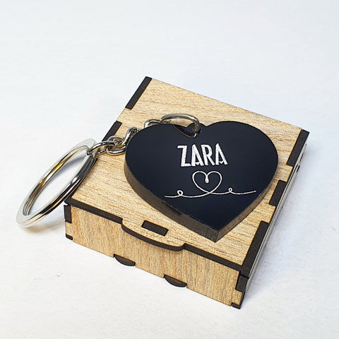 Acrylic Key chain with Box