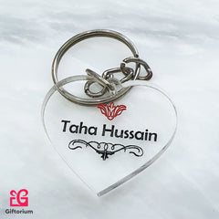 Engraved & Hand Painted Keychain