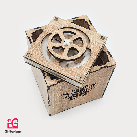 Mechanical Gear Lock Storage Box