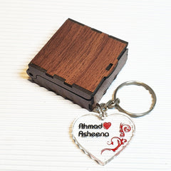 Acrylic Key chain with Box